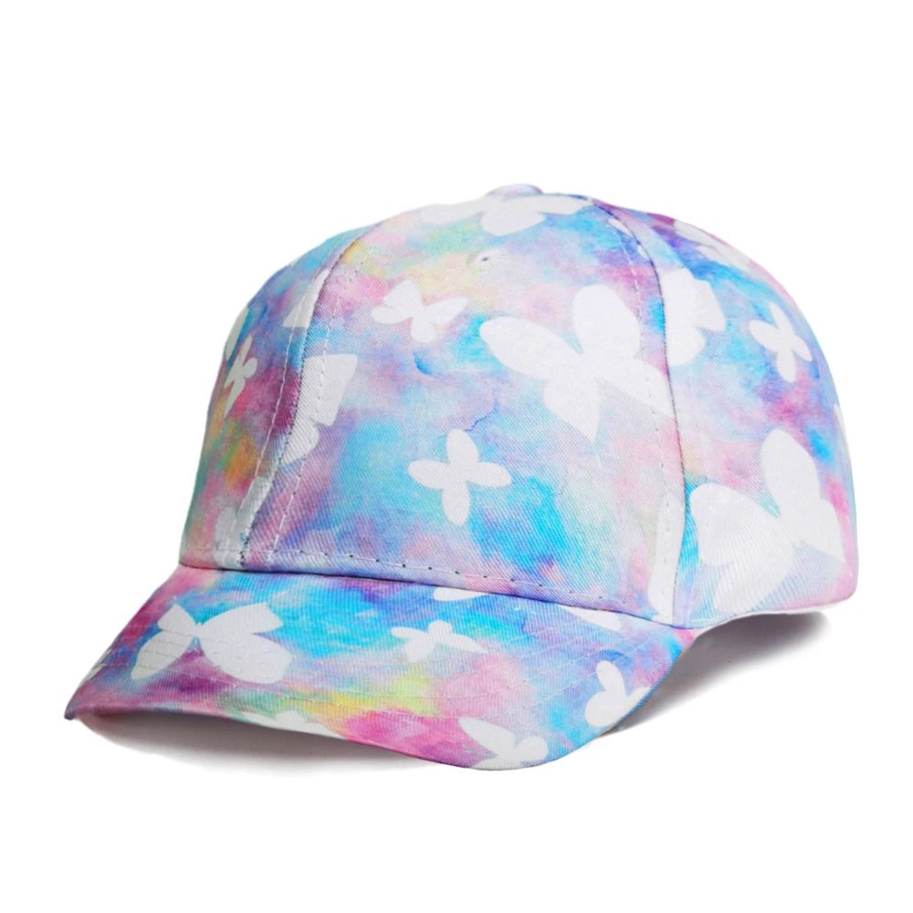 New Children\'s Kids Baseball Cap for Girl Boy Spring Summer Baby Sun Hat Printed Polyester Fiber Toddler Peaked Snapback Kепка