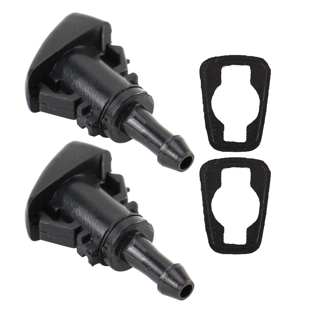 2Pcs Windshield Washer Wiper Nozzles Spray Jet 4805742AB For Jeep For Dodge For Chrysler For RAMB