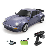 Gift LDRC LD1898 1:18 2.4G RC Drift Car 10KM/H 4*2 Radio Control Racing Vehicles  Gyroscope Metal Drive Shaft Light RTR Toys
