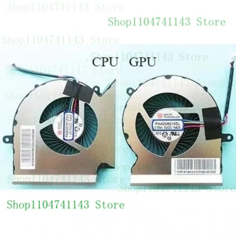 

New original for MSI/ MSI GP65 9RC fan MS-16U2 CPU graphics card cooling fan