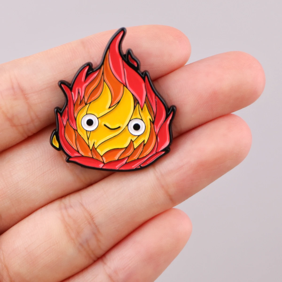 Cute Fire Anime Movie Enamel Pins Cartoon Brooches For Women Lapel Pin Backpack Bags Badge Clothes Decoration Gifts for Friends