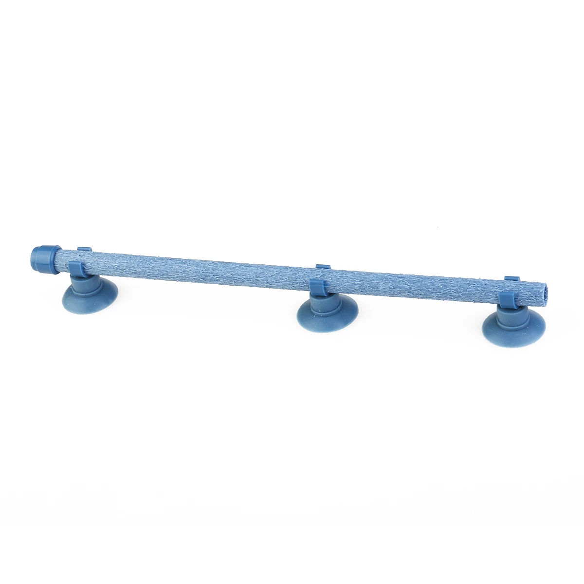 

14 Inch Fish Tank Air Stone Tube Blue 35.6Cm Aquarium Air Pump Accessory Suction Cups Durable Plastic Rubber Diy