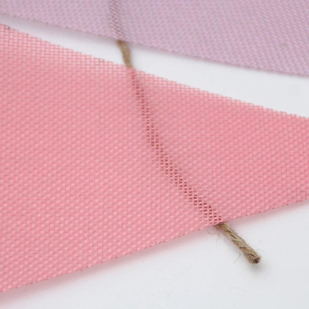 

12Pcs Burlap Triangle Garland Banner 35M Linen Rope Party Decorations for Indoor Outdoor Events Pennant Banner