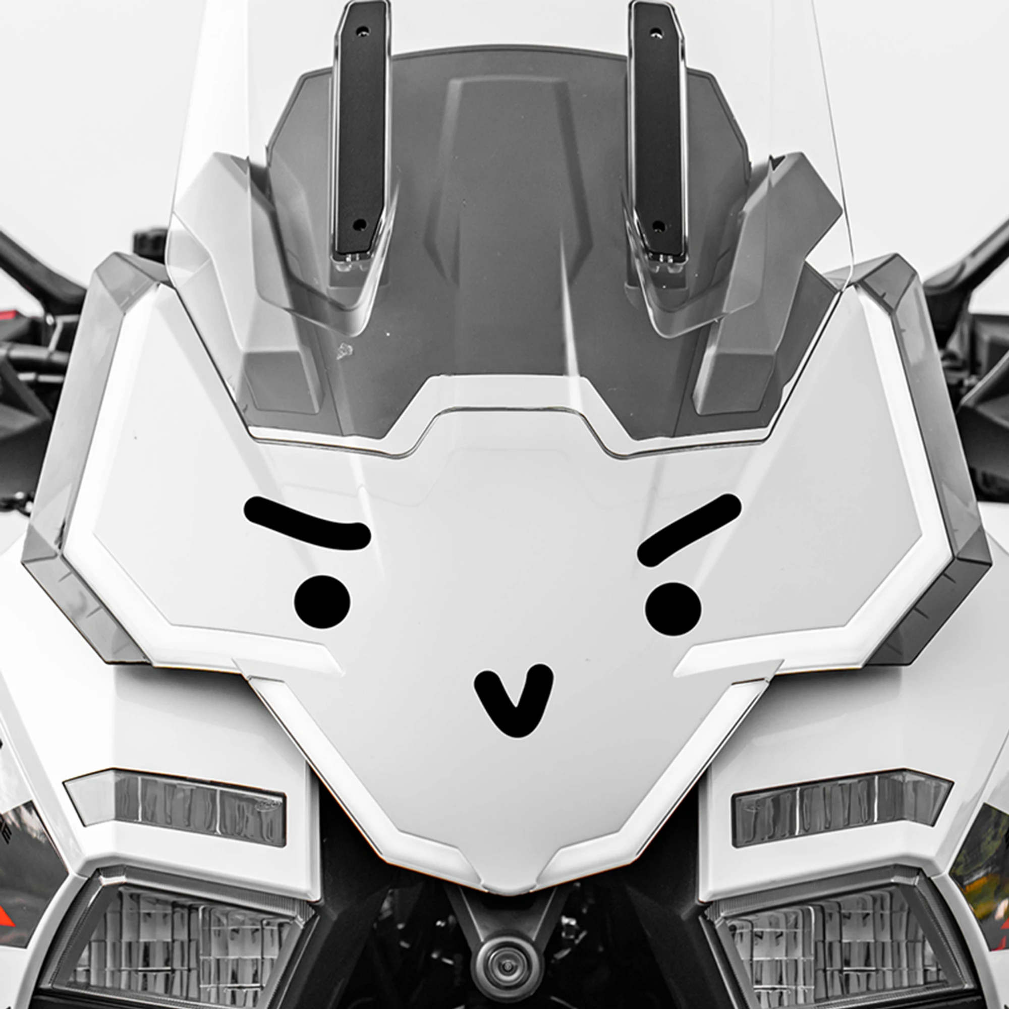 Compatible With 2024-2026 ZONTES 703F Motorcycle Head Fairing Decor Sticker Waterproof Sunproof Decal