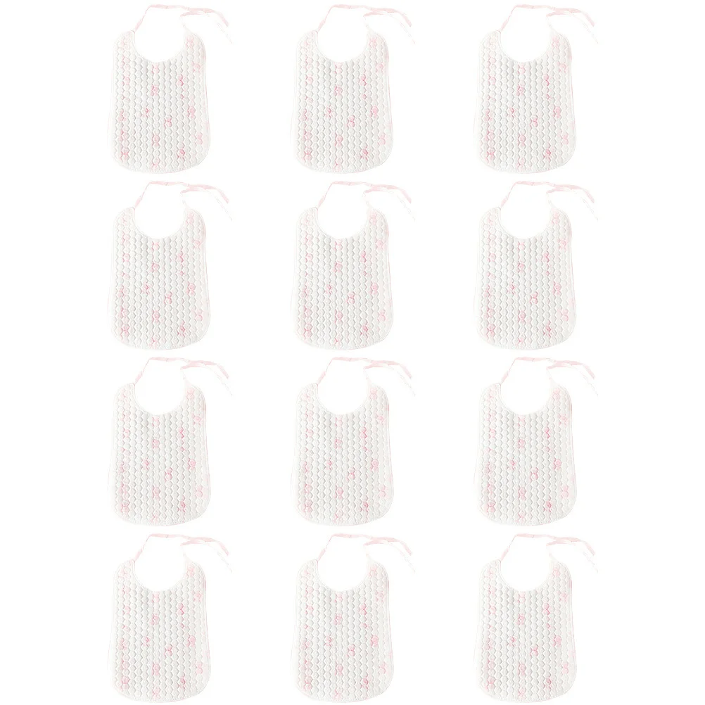 32Pcs Waterproof Baby Bibs Disposable Infant Bib for Feeding Portable Lunch Eating Bib No Wash Needed Kids Drool Towel