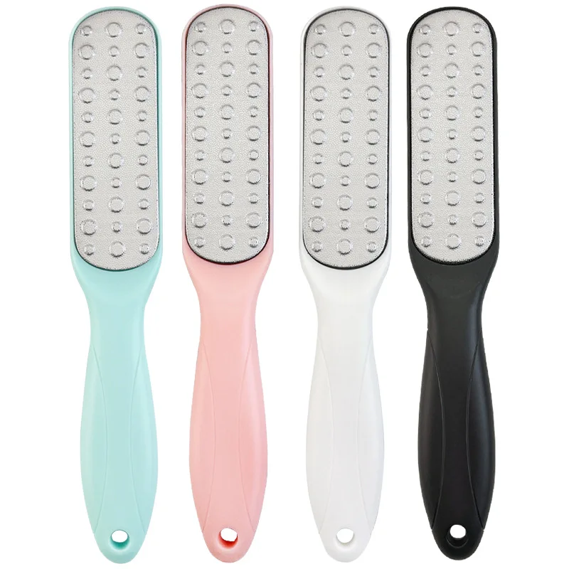 1pcs Double Side Foot File Heel Grater Hard Dead Skin Callus Professional Rasp Remover Stainless Steel Foot Pedicure Tools