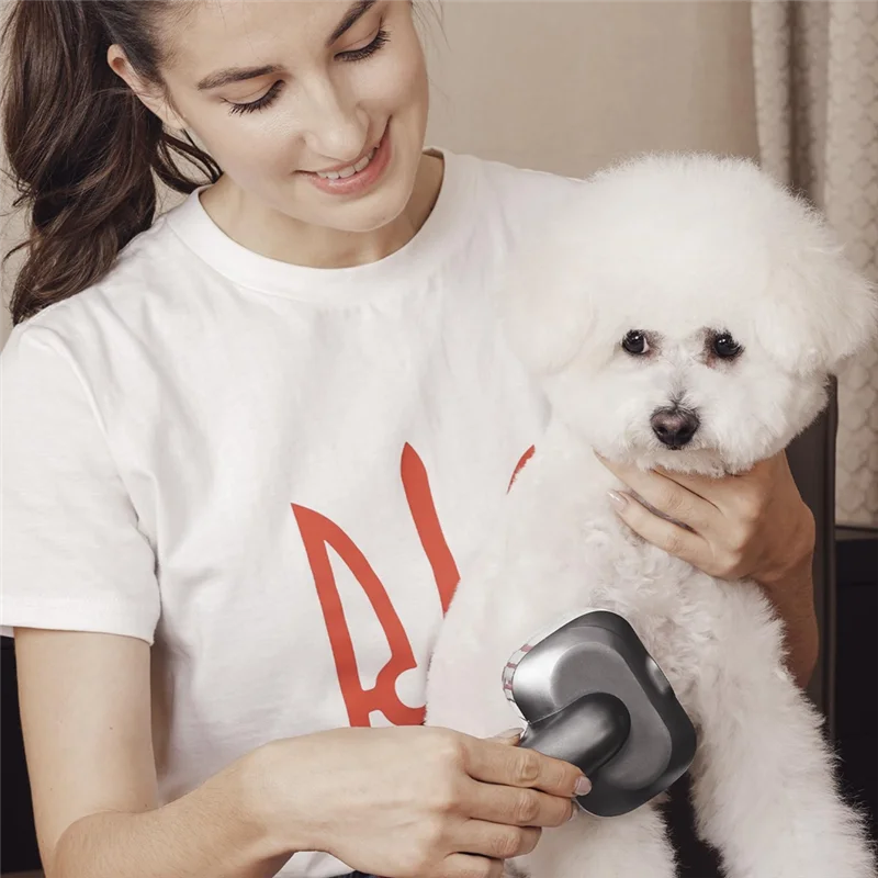 

CKFAM-Инструмент для удаления шерсти домашних животных для пылесосов Dyson V7 V8 V10 V11 V15 Длинные или короткошерстные собаки и кошки Щетка для домашних животных Серый + Красный