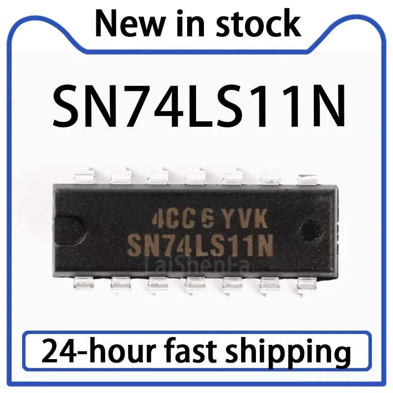 5PCS SN74LS11N Direct DIP-14 Three Way 3-Input Front and Door Stock