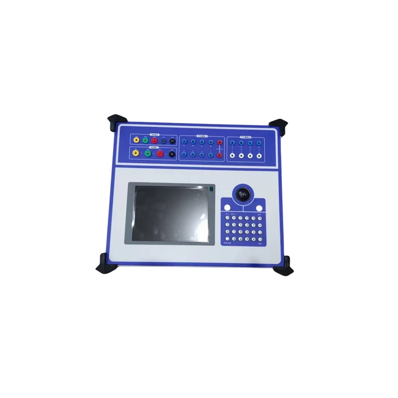 High Precision Three Phase Microcomputer Relay Protection Tester with Secondary Current Injector for Test Set 1 Year Warranty