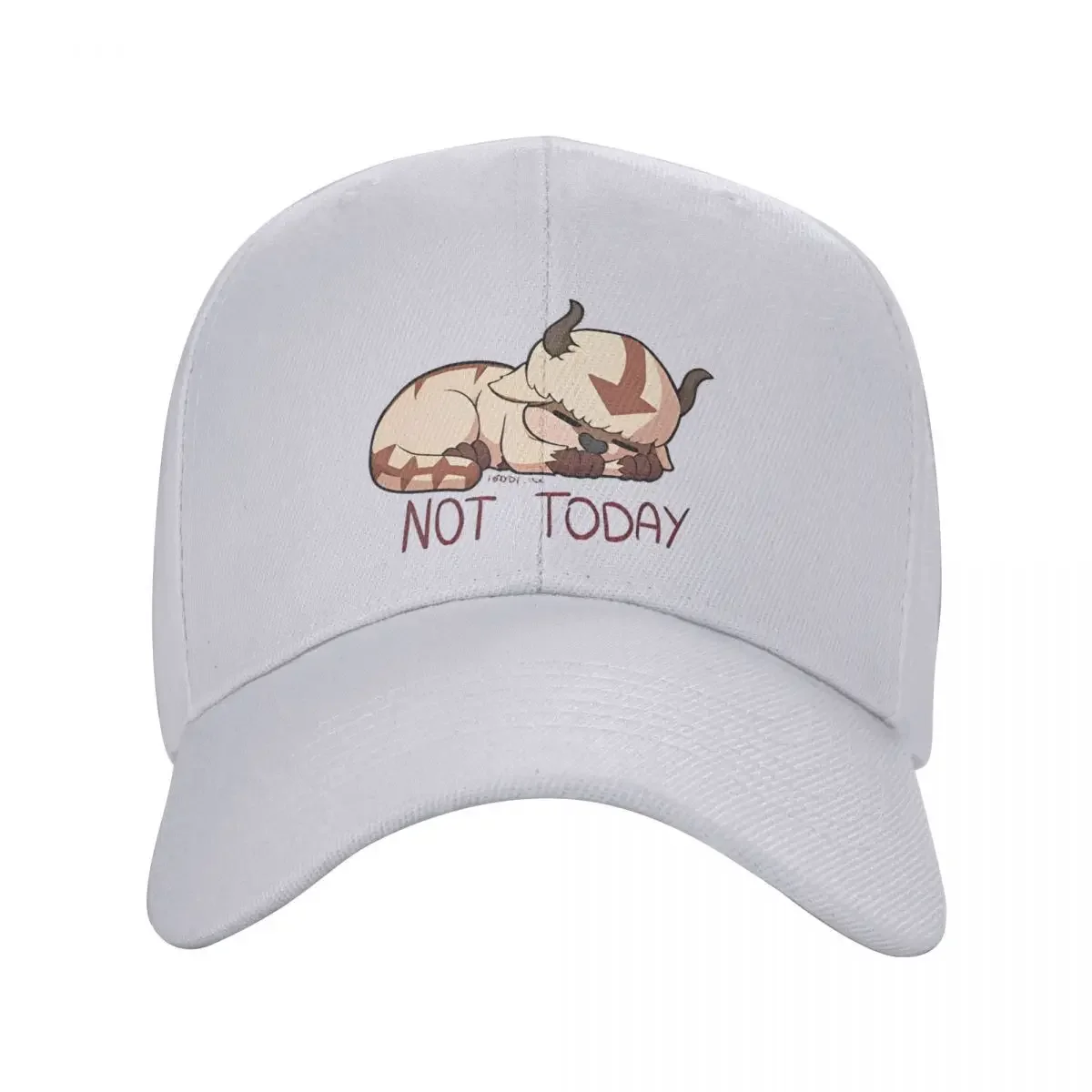 Appa Eveter  Tha Lest Alrbandar Cartoon Baseball Caps Unisex Sun Hats Vintage Sleepy Not Today Hat Adjustable Snapback Caps Hats