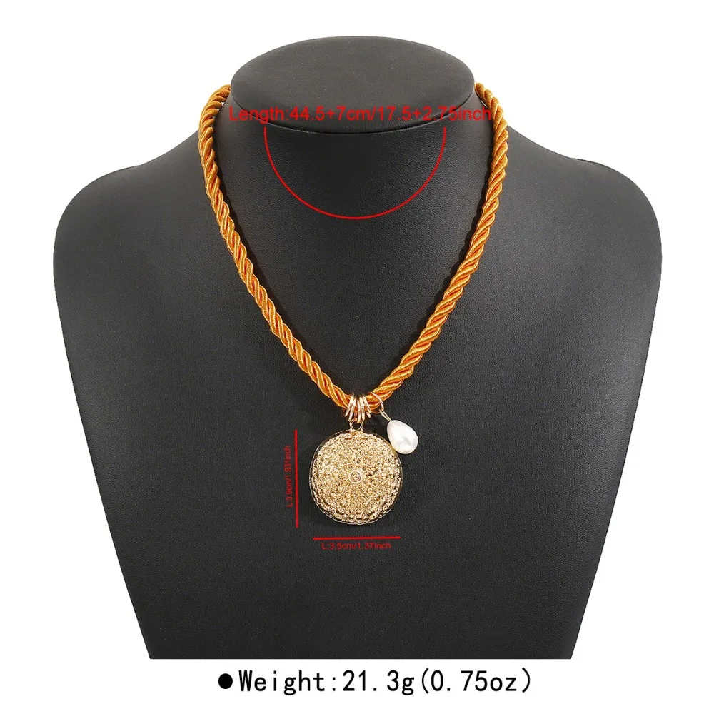New Ocean Style Bohemian Pendant Woven Rope Sea Turtle Pendant Fish-shaped Charms Jewelry Beach Vacation Chain Jewelry