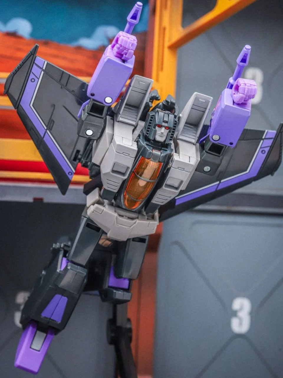 KO Transformation JCS SS86 G1 Starscream Action Figure Skywarp Figure Thundercracker Figure Collection Model Transformable Gift