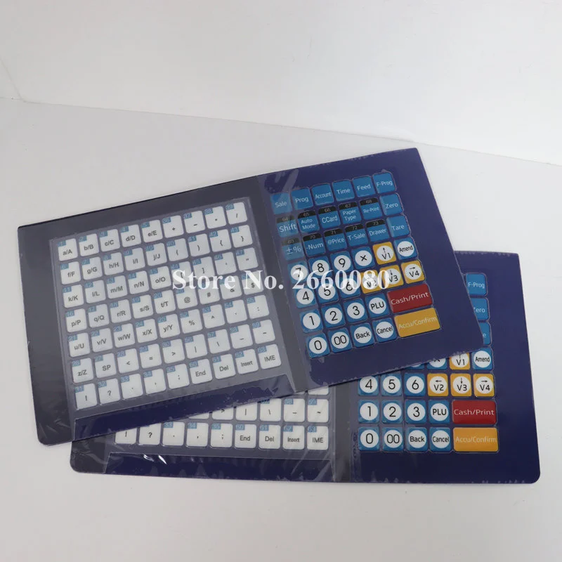 Key Sheet for Yousheng TM-A 2018 Lable Scale Keboard Film English Language