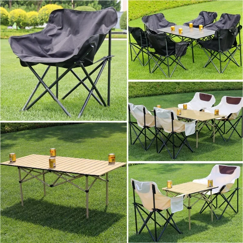 Robuster, bequemer Angelstuhl für Camping, Strand, Outdoor-Aktivitäten mit verstellbaren Lazy Legs, leicht zu reinigendes, zusammenklappbares Design