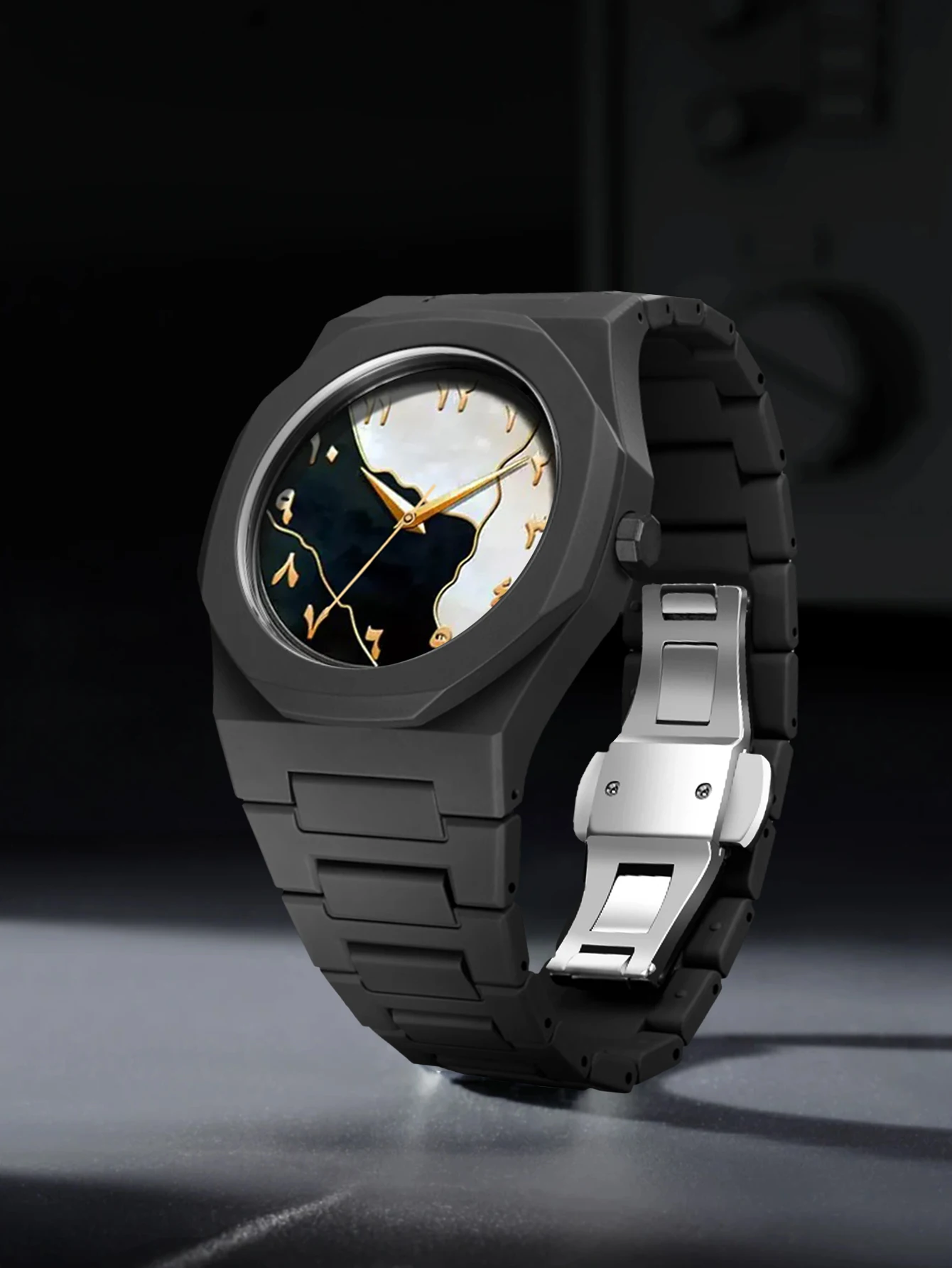Latest quartz watches trend business senior men's watches image 2