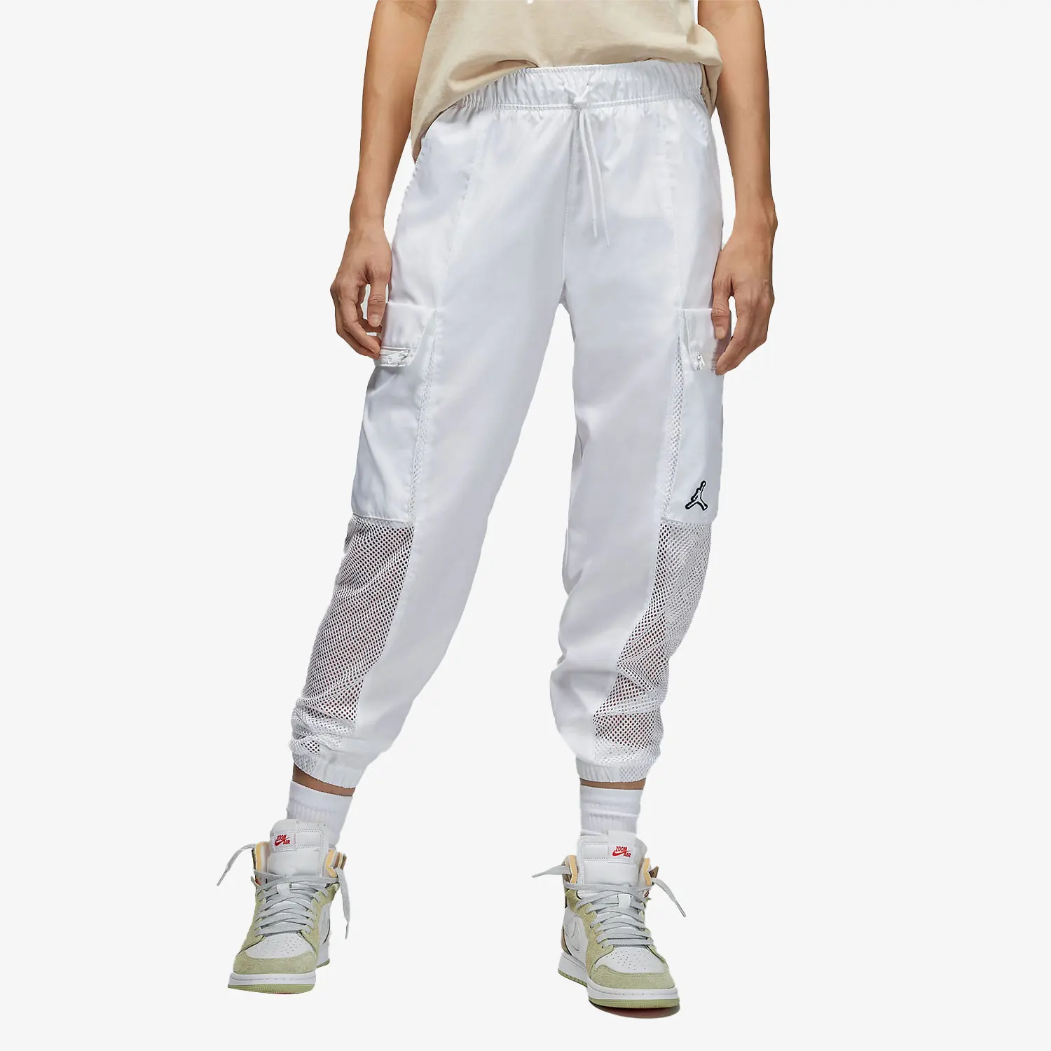 

Новые женские спортивные тканые рабочие брюки Nike Authentic JORDAN DO5055-100