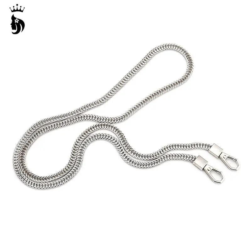 Bag Chain DIY Gold/Silver/Gun Black Bag Strap Replacement Purse Chain Shoulder Bag Straps Small Handbag Purse Handle Chain