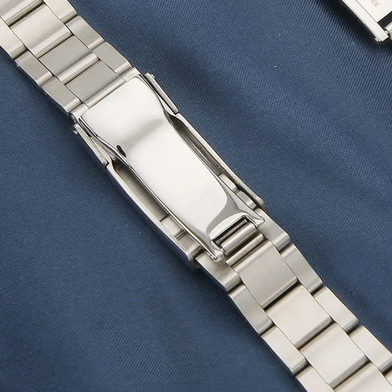 สร้อยข้อมือนาฬิกาสำหรับ Rolex Daytona GMT Submariner Watch Accessories สายนาฬิกาโลหะสแตนเลสดึงตะขอสายนาฬิกาข้อมือโซ่