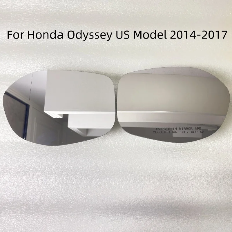 Heated Rearview Mirror Glass, White Wing Mirror Lens OEM 76253-TK8-A51 76203-TK8-A51 For Honda Odyssey US Model 2014-2017