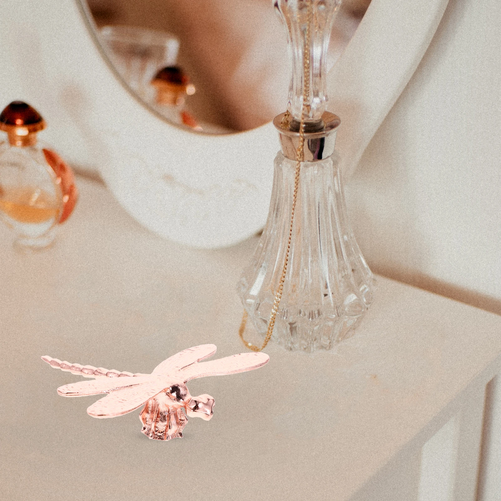 

2Pcs Alloy Dragonfly Ornament Desktop Decor Removable Wings Elegant Metal Dragonfly Crafts Household Decoration