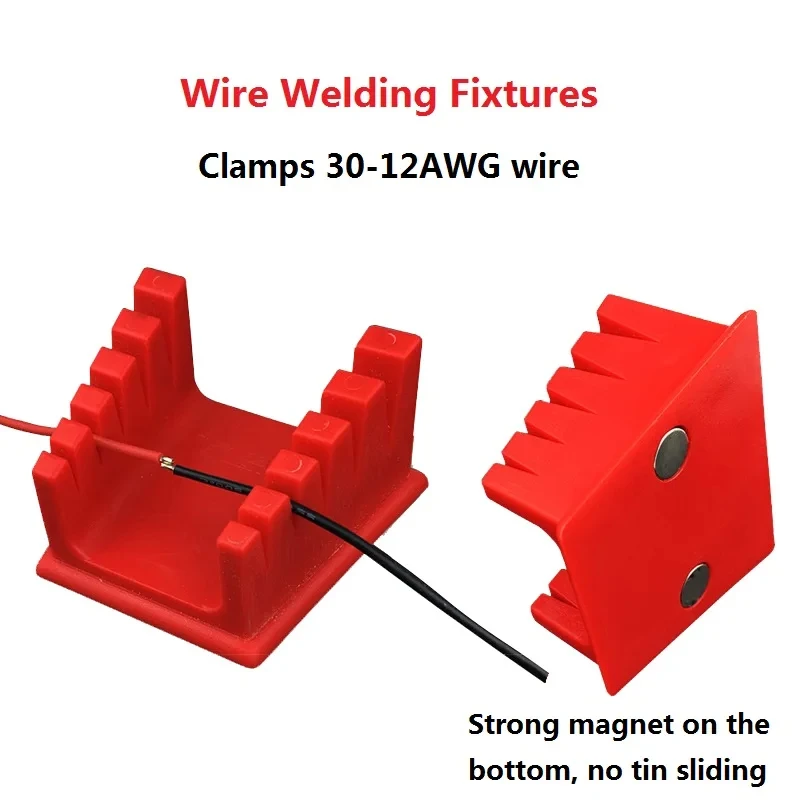 HZY Motherboard Welding Wire Fixture ABS Conversion Line Bench Wire Clamp Fixed Soldering Station Thick Thin Line Repair Tool