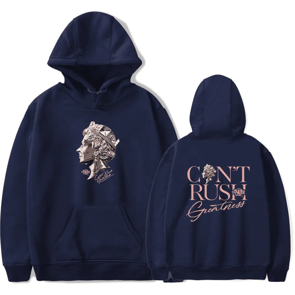 Central CEE Album Can't Rush Greatness Kapuzenpullover für Damen und Herren, Kapuzenpullover, langärmelig, Trainingsanzug, Pullover, Mantel
