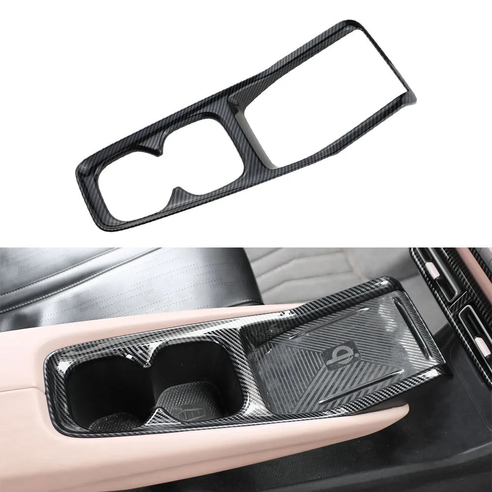 

Для BYD Dolphin Mini Seagull Dolphin Surf 2024 2025 LHD наклейка на центральную консоль, чашка переключения передач, панель, крышка, рамка, аксессуары