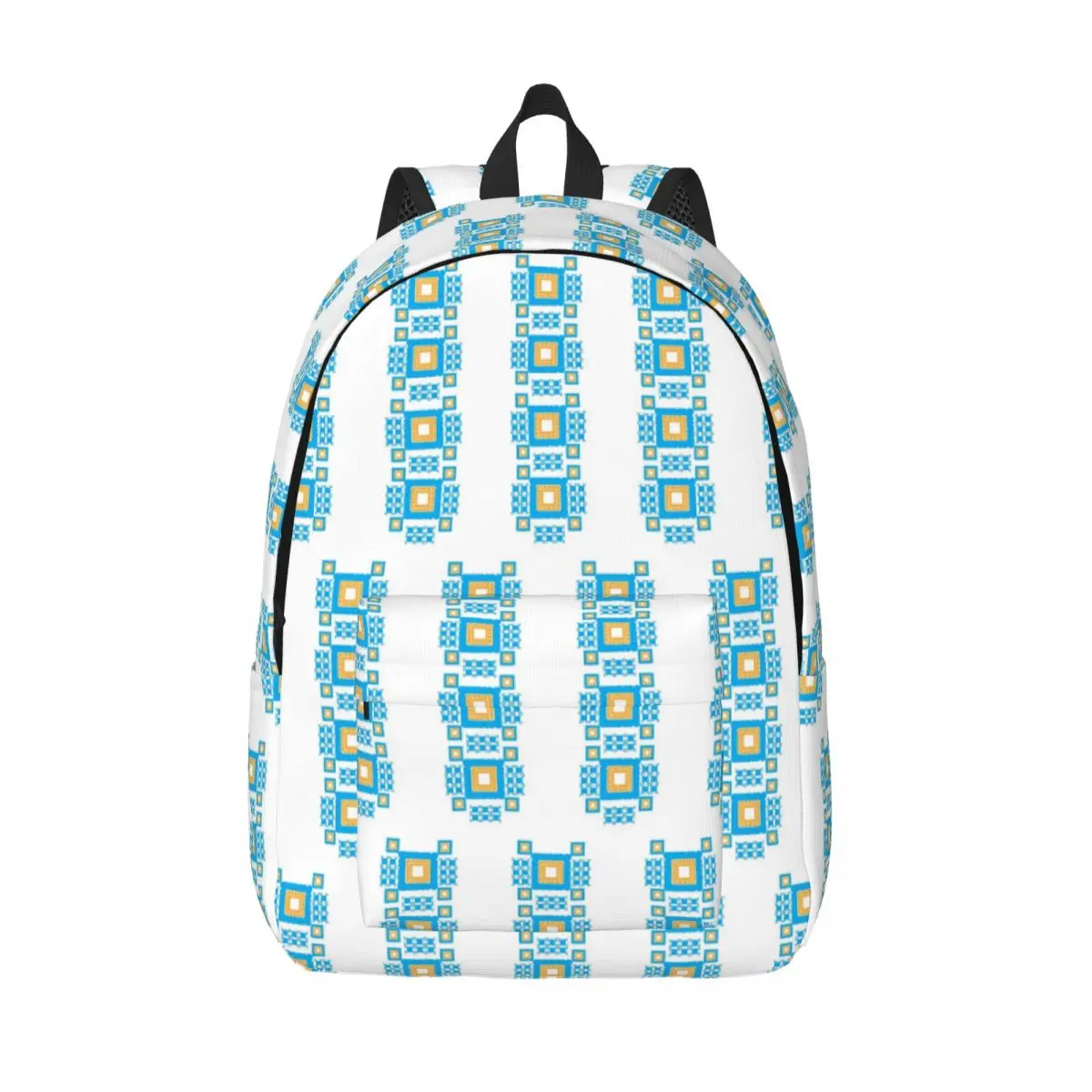 

Cyber Tribal A Fusion Of Digital And Ethnic Art Backpack School Bag Hiking Travel Daypack Fashion Boy Girl Bookbag Shoulder Bags