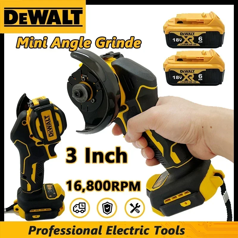 DEWALT Cordless Grinder Cutting Machine Grinding Polishing Machine Electric Diamond Cutting Grinder Power Tools  Angle Grinder