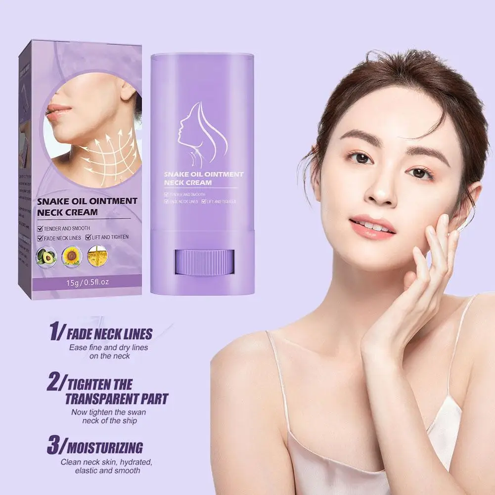 Huile naturelle pour salle de bain, 15g, crème raffermissante pour le cou, déformable, raffermissante, blanche, hydratante, soin, S V6y4