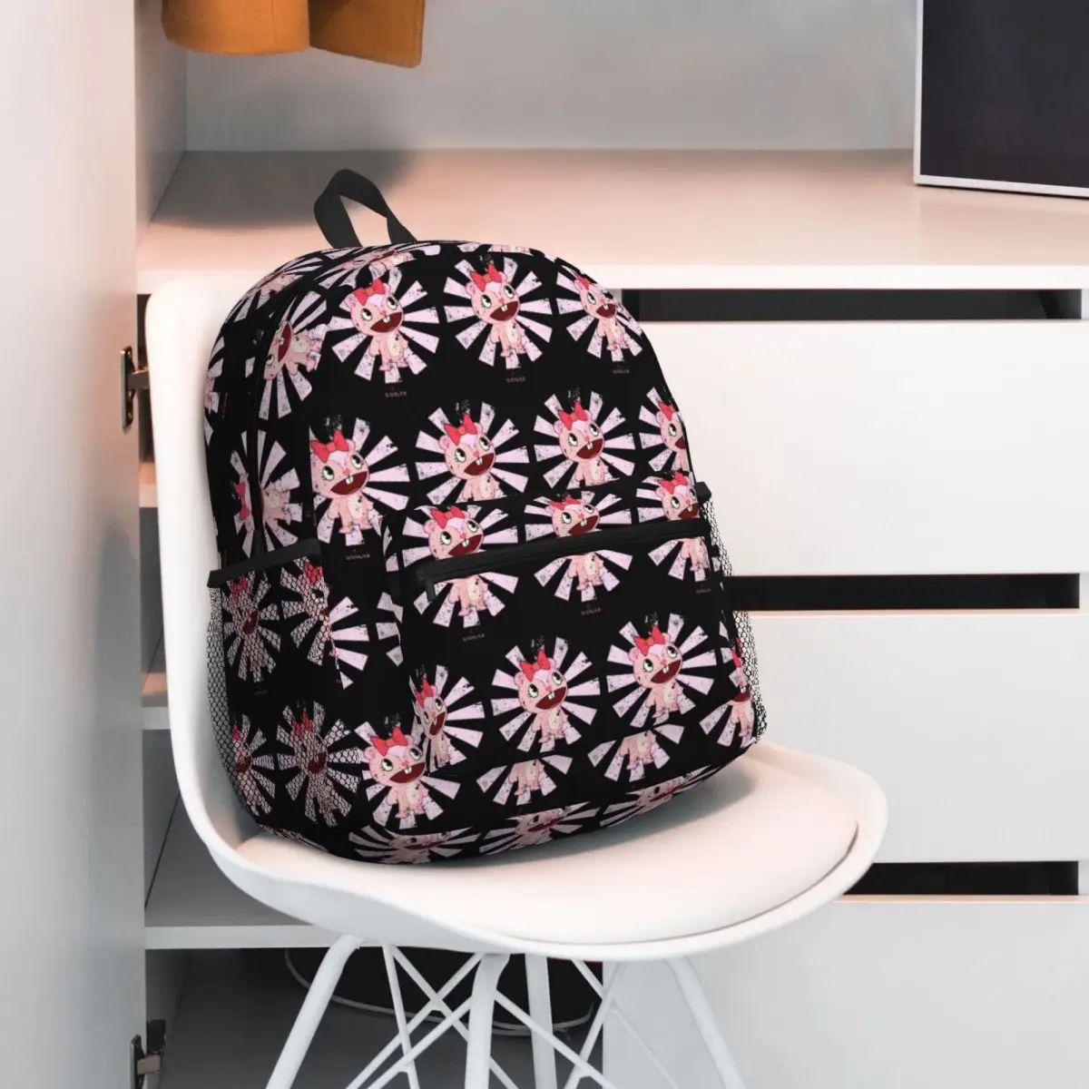 

Giggles Japanese Happy Tree Friends Backpack Daypack Large Capacity Boys Girls BookBag School Bag Shoulder Bags for Men Women