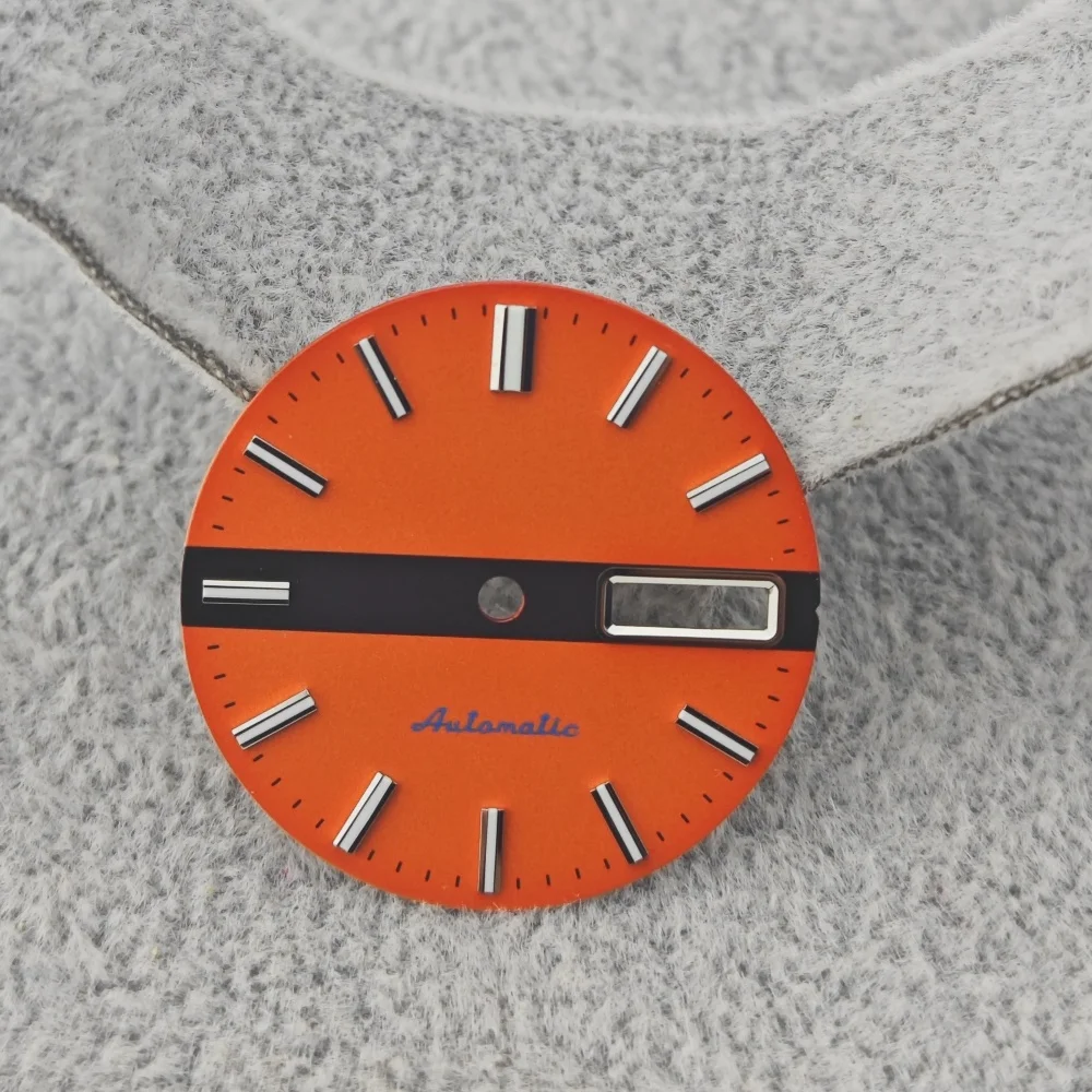 Quadrante NH36 con superficie modello sole S orologio subacqueo misura 28,5 mm cassa puntatore accessorio orologio meccanico modificato 4R36