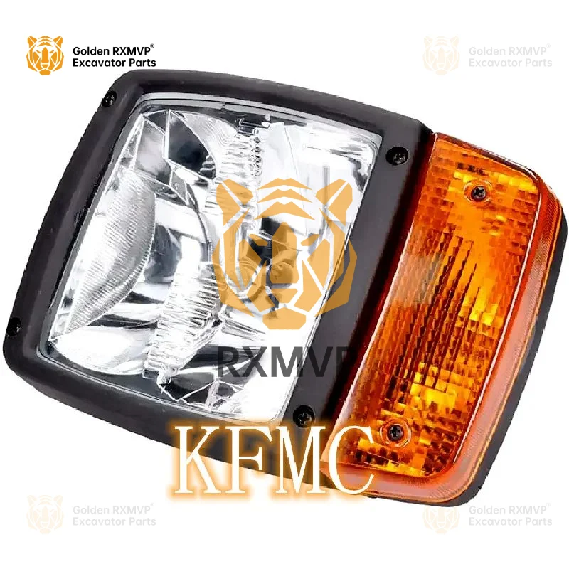 For Work Flood Turn Signal Head Light Lamp Mirror 700/50119 700/50121 700/50054 700/50055 Jcb 3cx 4cx Excavator