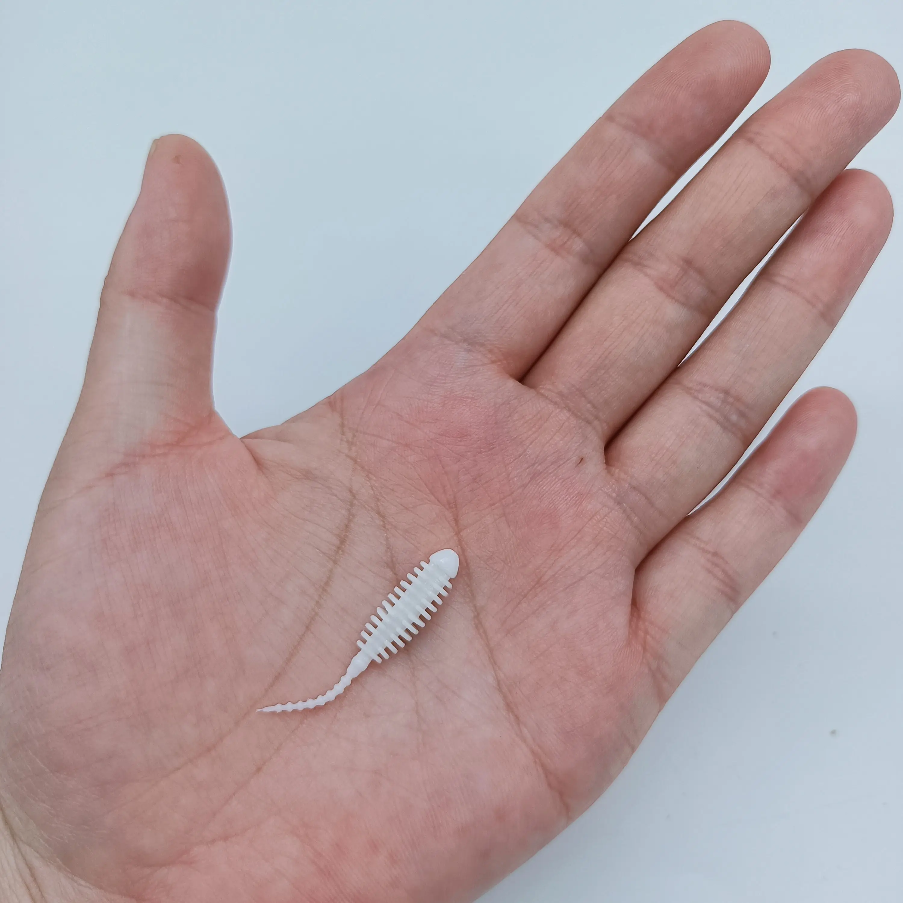 DUODUOYU 10PCS NEUE AJING Weicher Köder Rockfish Angeln Lockt 0,2g/3,5 cm MINI Künstliche Köder Swimbaits Jig locken Wobbler Wurm Tackle – Detail 4
