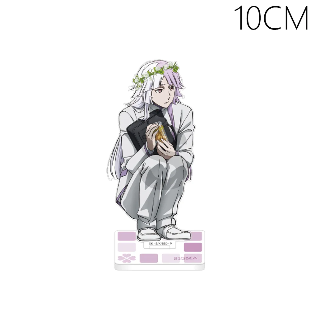 Bungo Stray Dogs Atsushi Dazai Doppo 10&15CM Double Sided Acrylic Stand Keychain 2026 New Anime Stand Tabletop Display