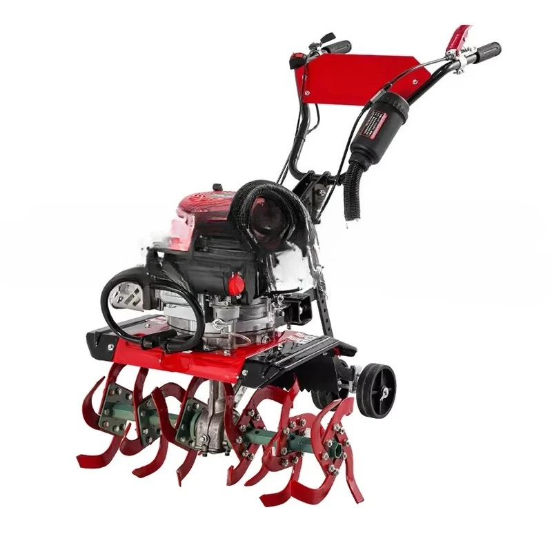 Agricultural multi-functional handheld cultivated soil scarifier
