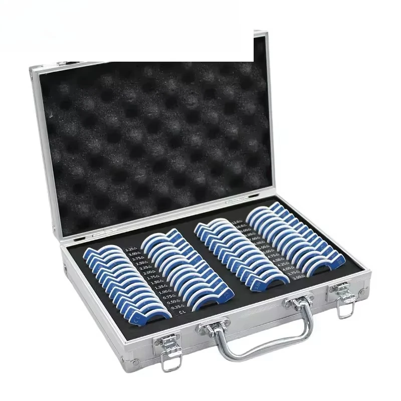 Optical Prism Box Oblique Mirror Fitting for Wearing Plate Triangular Prism Check and Measure