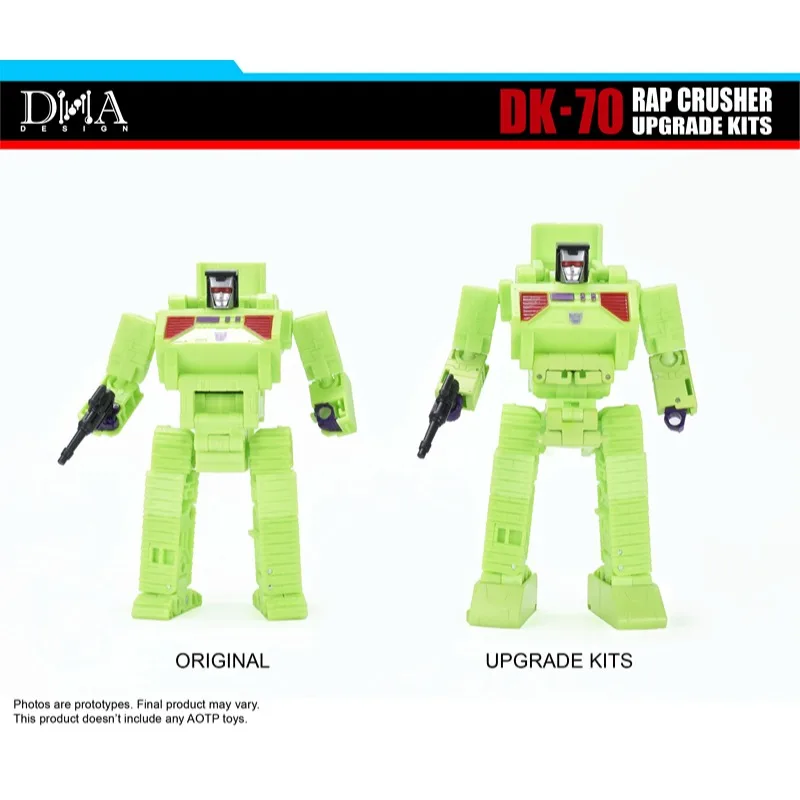 (限定ボーナス付き)DNA DK-70 / DK70 アップグレードアクセサリーセット - SS86 デバステーター (スクラッパー & ボーンクラッシャー) と互換性あり