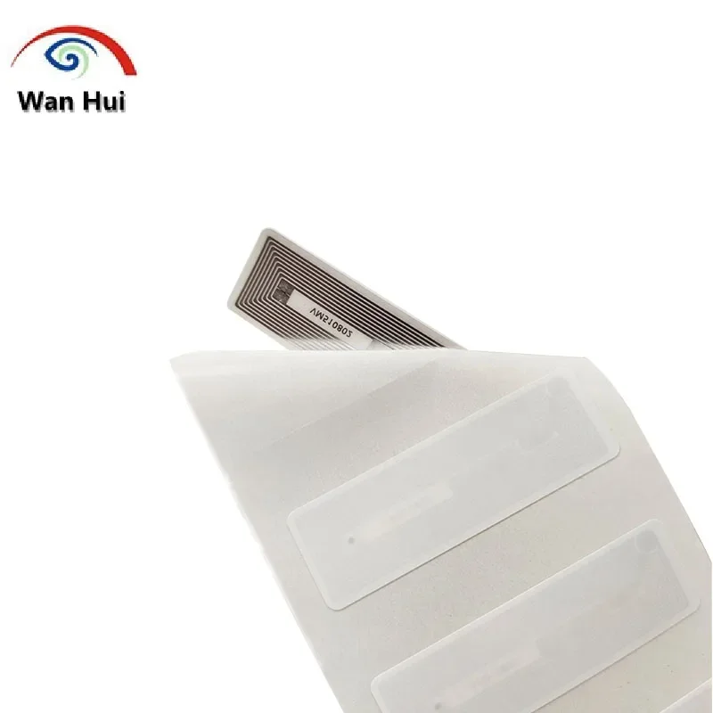 10Pcs 13.56MHz 25mm Lable Replaceable S50 NFC Sticker Wet Inlay NFC Tag RFID IC Card, UID Sector 0 Block 0 unchangable