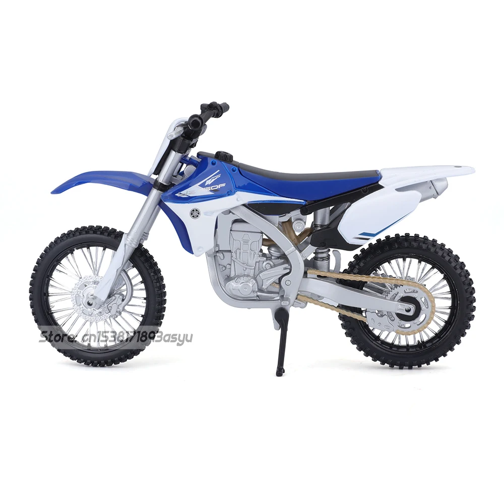 Maisto 1:12 ヤマハ YZ450F ブルーダイカスト合金オートバイモデルカーモデルコレクションギフトおもちゃツール