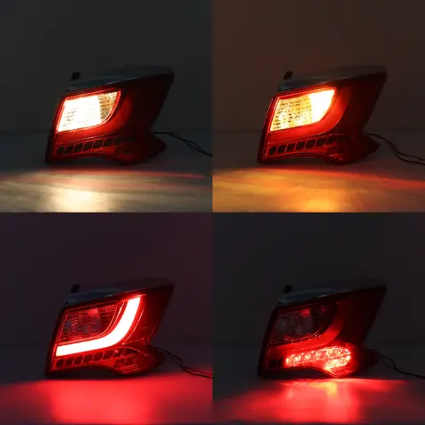 टेल लाइट असेंबली ब्रेक लाइट रिवर्स लाइट टर्न सिग्नल टेल लैंप BYD F3 2016 2017 कार एक्सेसरीज़ के लिए 8 best sales बायड एफ3 - №1