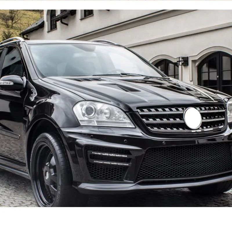 For Mercedes Benz ML W164 ML300 320 350 400 500 2005-2008 Car Front Bumper Grilles Hood body kits Racing Grills Accessories