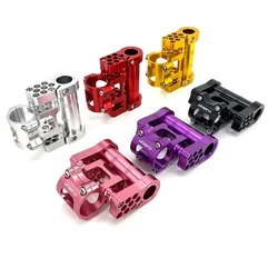 for Brompton dahon Folding Bike 31.8mm Variable angle Stem 25.4mm change 31.8mm Handlebar Adjustable Stem Extend Stem Adapter