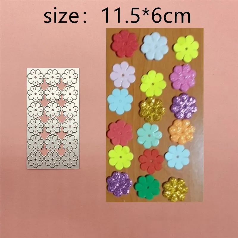 

Rectangular Hollow Flower Metal Cut Dies Stencils for Scrapbooking Stamp/photo album Decorative Embossing DIY Paper Cards