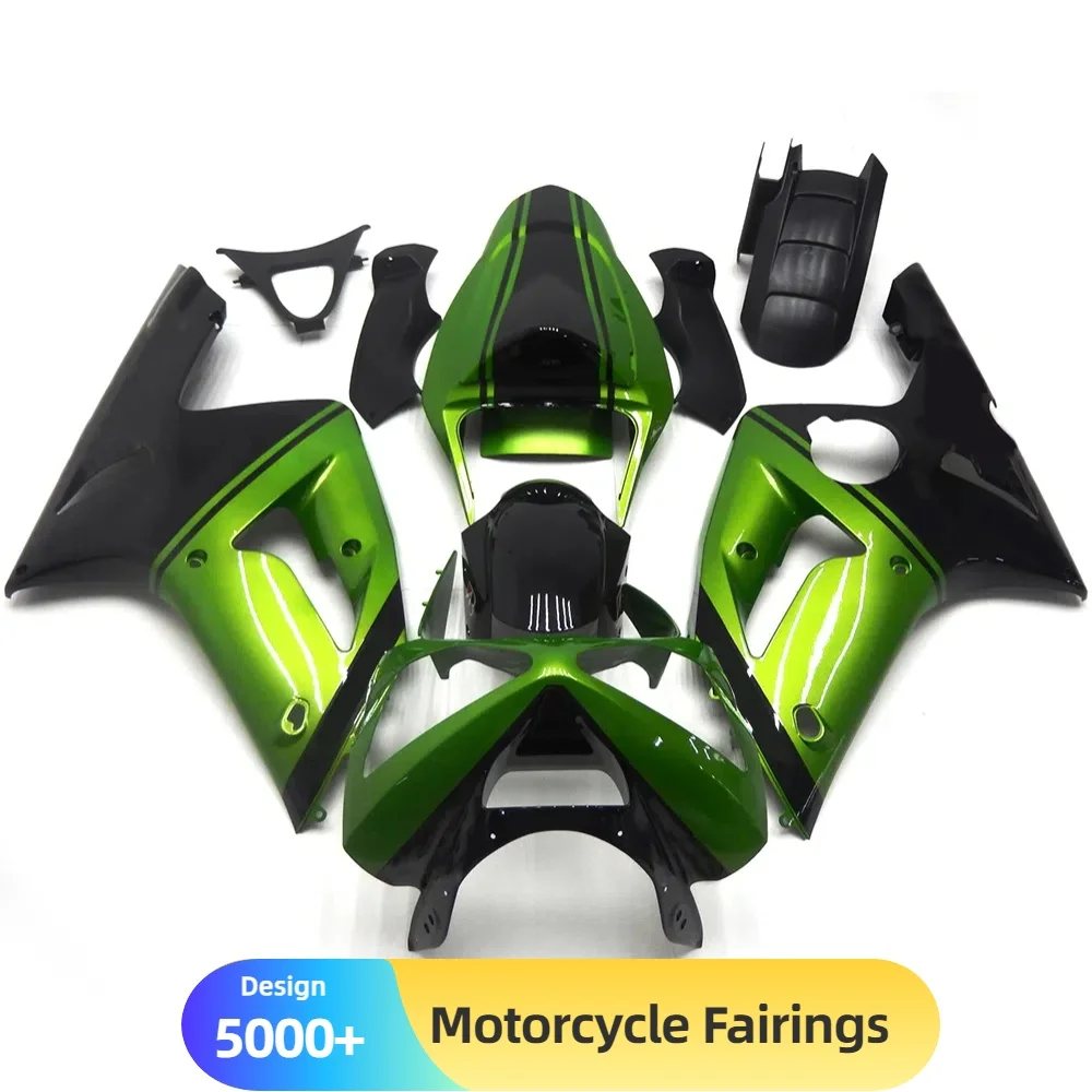 Motorbike Fairing Set for KAWASAKI ZX6R 2003-2004 ABS Plastic Injection Molded Panels Providing Perfect Fit