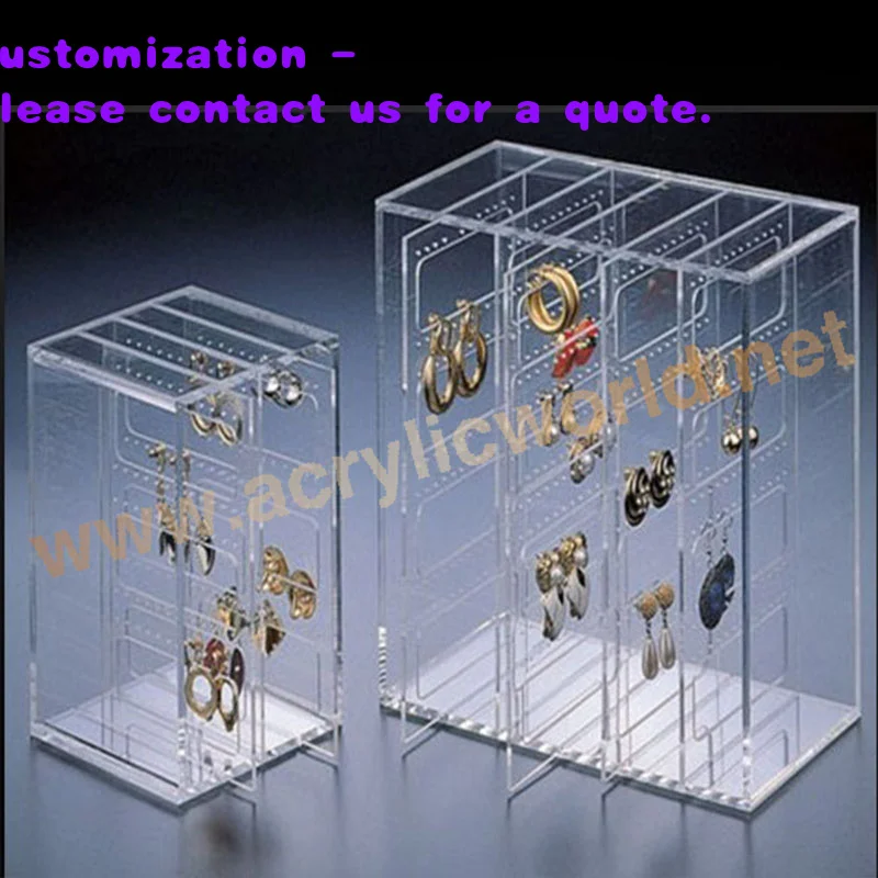 custom.Desktop Custom Ornament Showcase/acrylic Counter Jewelry Display/Jewelry Showcase