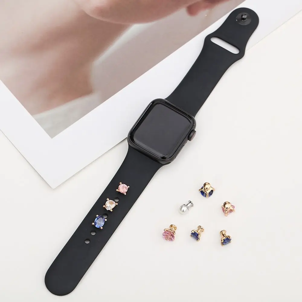 Creative Bracelet Nails Watch Band Ornament Strap Accessories Wristbelt Charms Decorative Ring