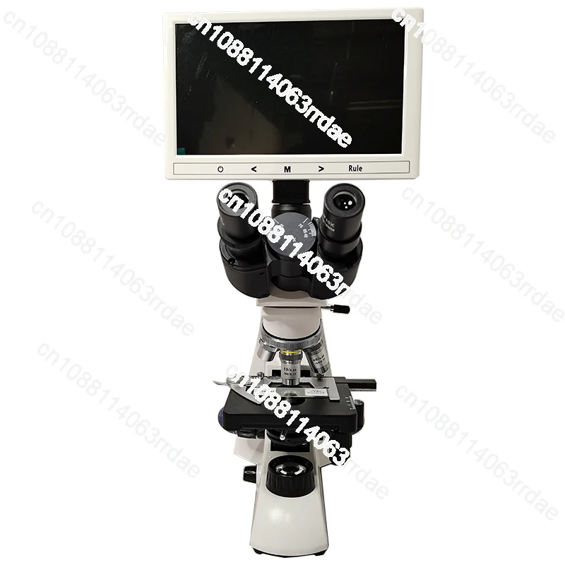 7 inch China LED light  video biological lcd microscope/microscope with lcd screen