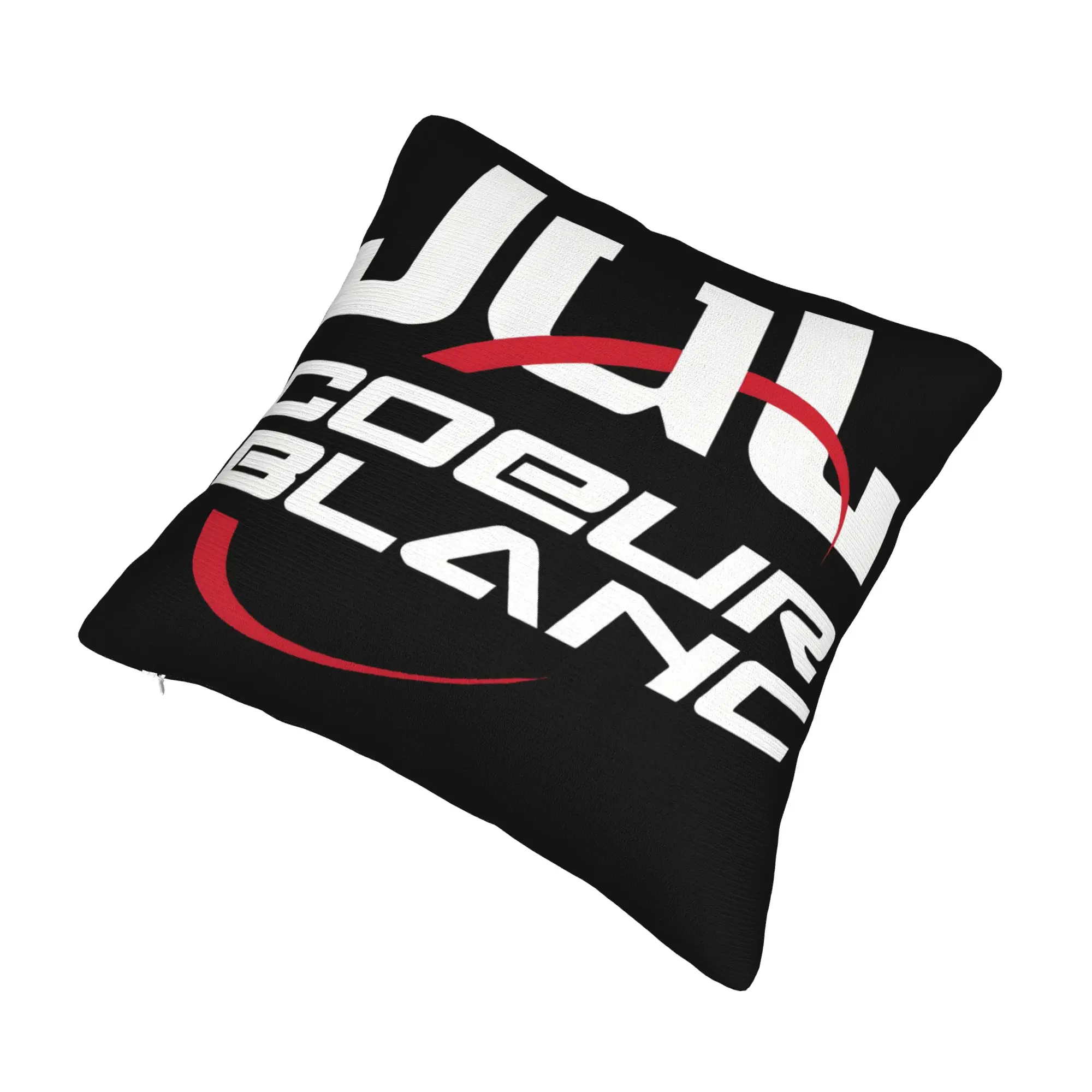 Jul Cœur Blanc Logo Pillow Case 40x40cm for Living Room  Modern Cushion Cover Car Pillowcase