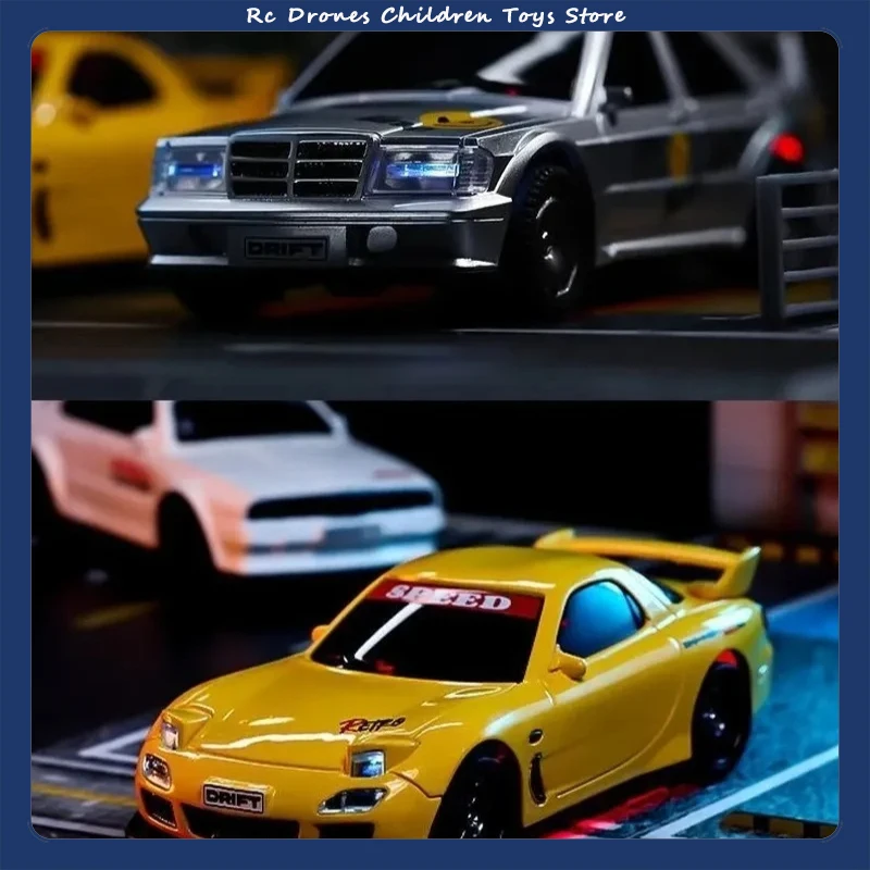 

Drift1/43 Mini Rc Car 2.4gq Fully Proportional 3-Speed Variable Speed Jdm Drift Remote Control Car Desktop Boychildren'Stoy Gift